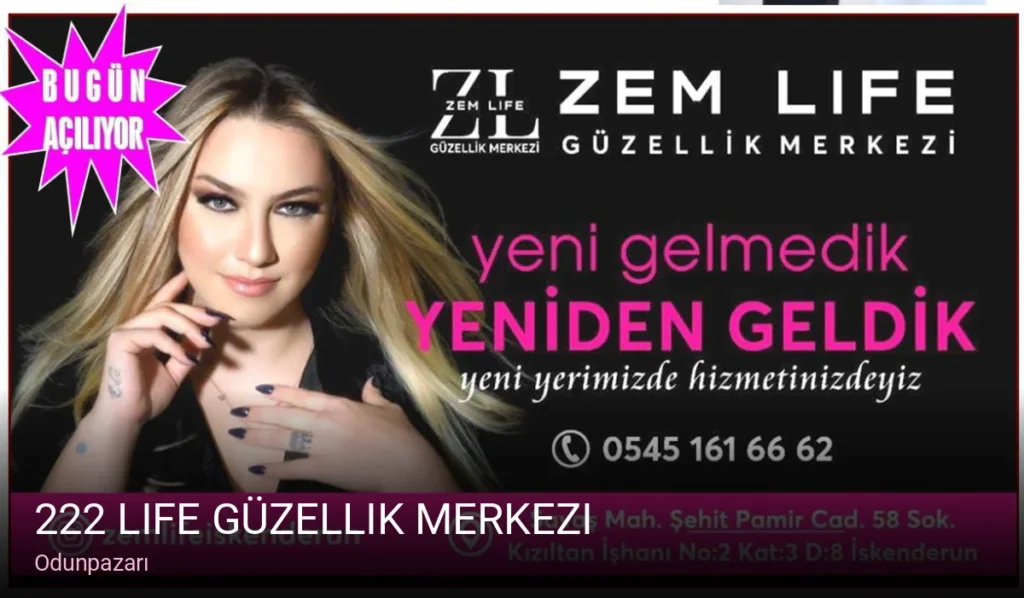 Odunpazarı 222 Life Güzellik Merkezi — Manikür, Pedikür, Cilt Bakımı