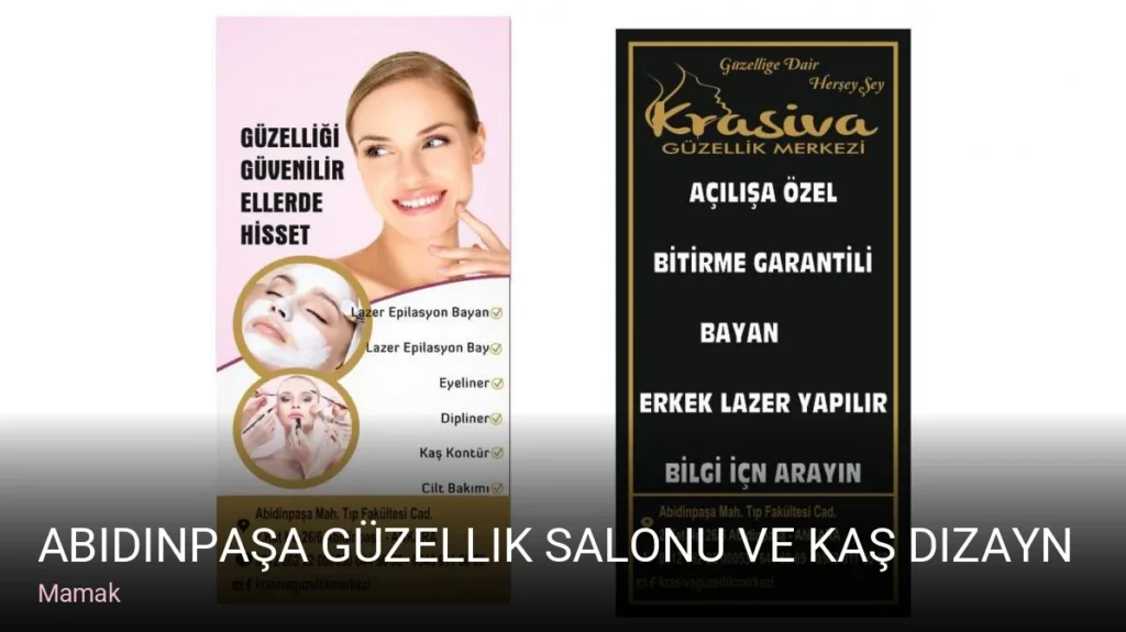 Mamak Abidinpaşa Güzellik Salonu ve Kaş Dizayn Merkezi — Saç Bakımı, Keratin, Manikür
