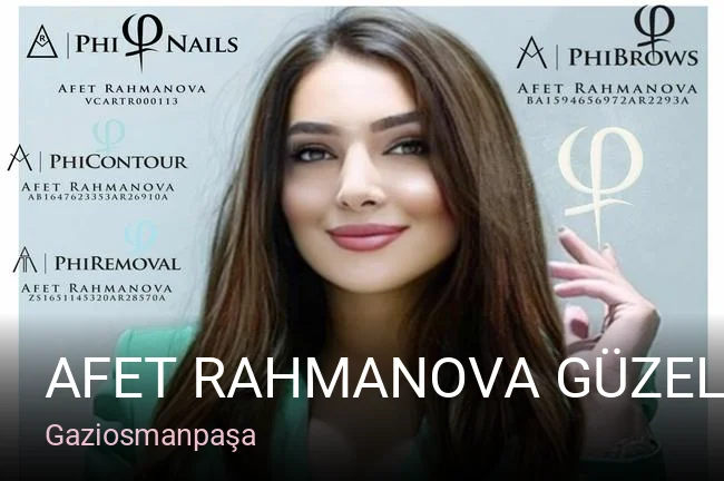 Gaziosmanpaşa Afet Rahmanova Güzellik Merkezi — Manikür, Pedikür, Cilt Bakımı