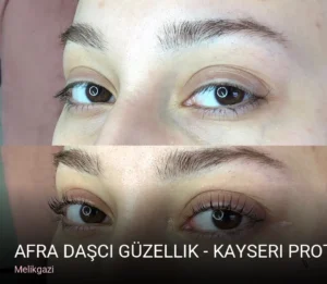 Melikgazi Afra Daşcı Güzellik - Kayseri Protez Tırnak & İpek Kirpik — Kirpik Lifting