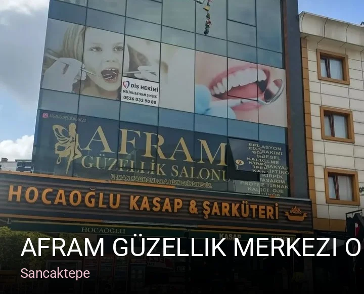 Sancaktepe Afram güzellik merkezi ortadağ — Manikür, Pedikür, Cilt Bakımı