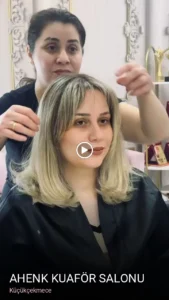 Küçükçekmece Ahenk Kuaför Salonu — Kalıcı Oje