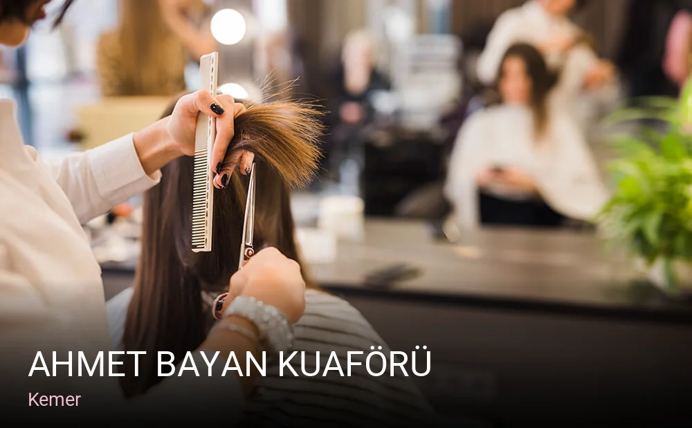 Kemer Ahmet Bayan Kuaförü — Saç Bakımı, Keratin
