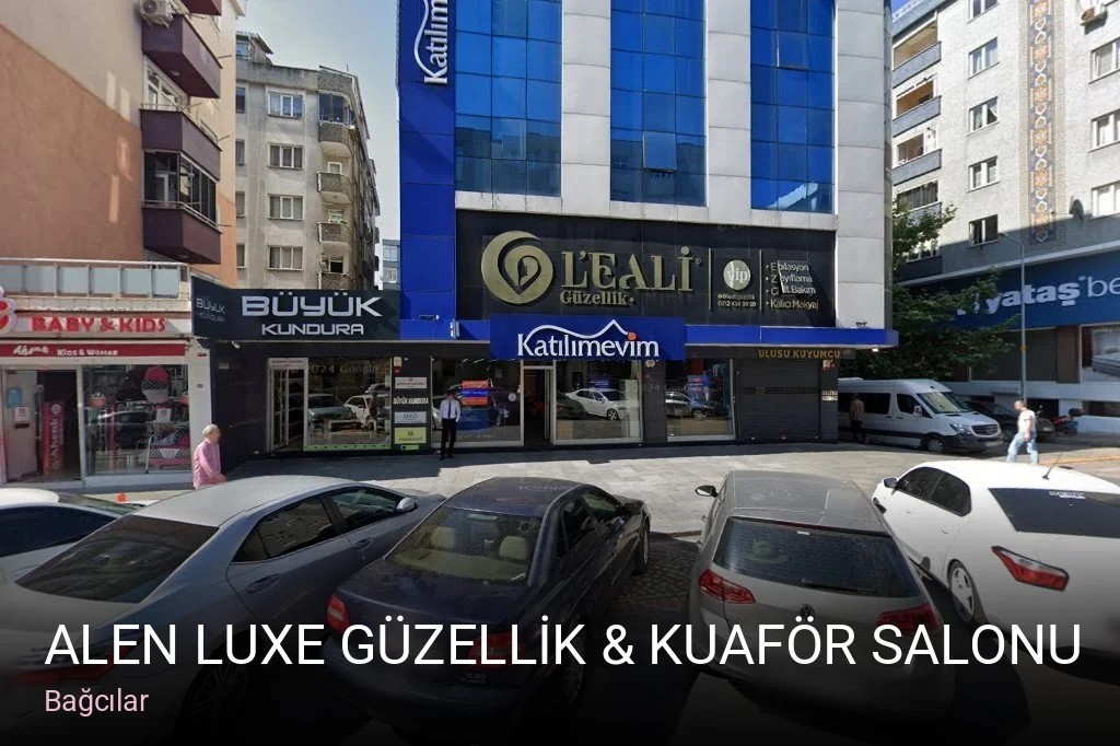 Bağcılar ALEN LUXE GÜZELLİK & KUAFÖR SALONU — Manikür, Pedikür, Cilt Bakımı