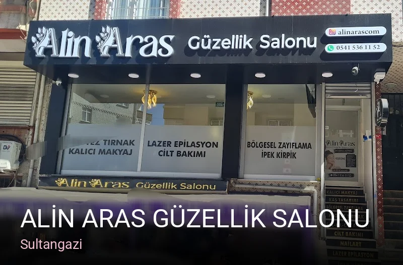 Sultangazi ALİN ARAS GÜZELLİK SALONU — Manikür, Pedikür, Cilt Bakımı
