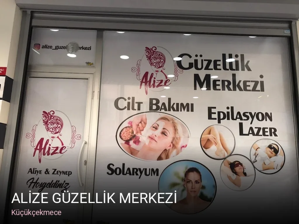 Küçükçekmece ALİZE GÜZELLİK MERKEZİ — Manikür, Pedikür, Cilt Bakımı