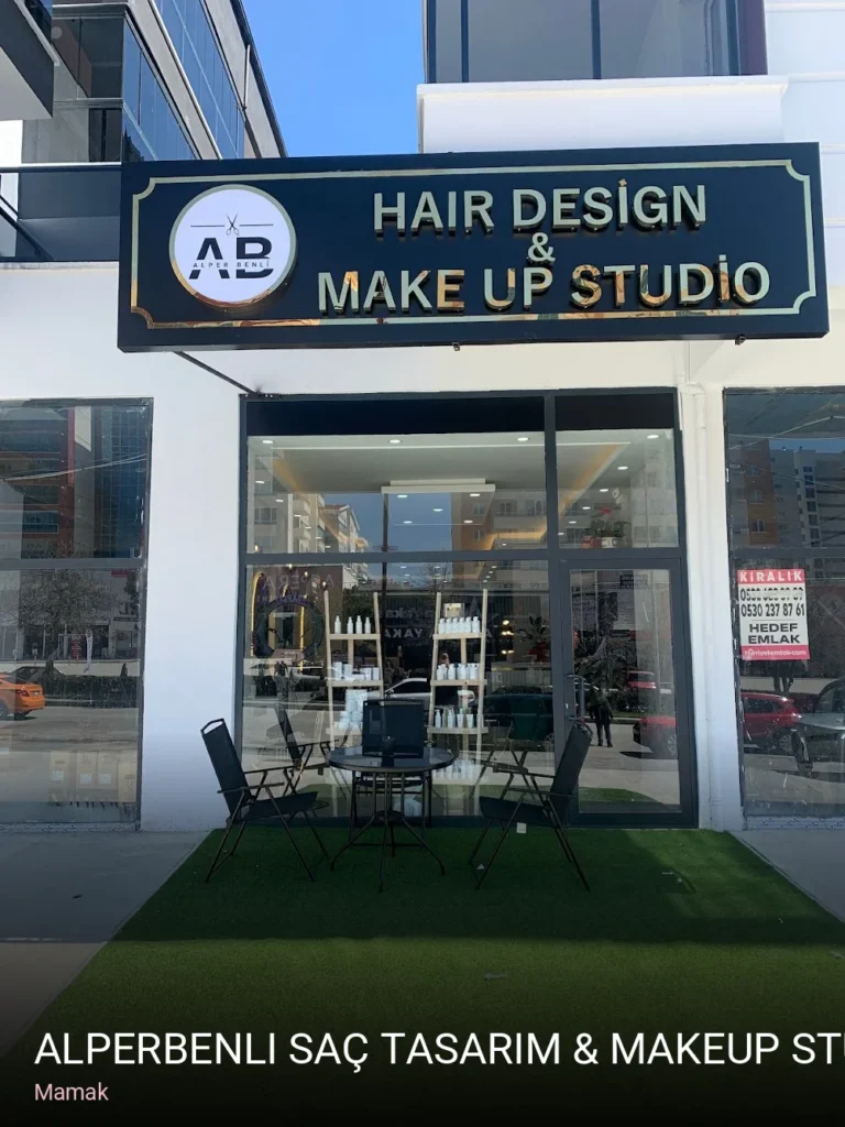 Mamak AlperBenli Saç Tasarım & Makeup Studio — Manikür, Pedikür, Cilt Bakımı