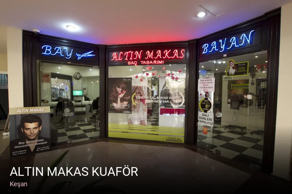 Keşan Altın Makas Kuaför — Saç Bakımı, Keratin