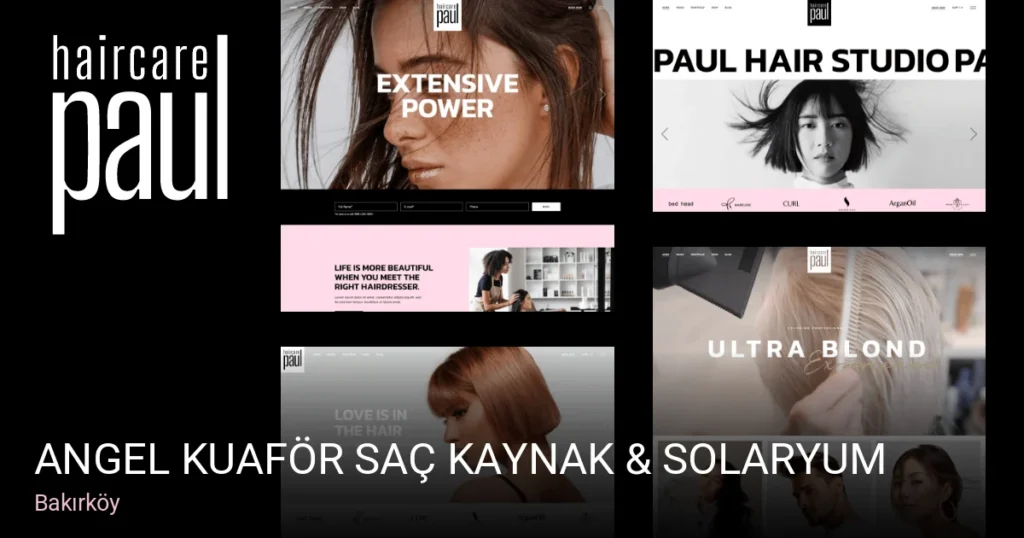 Bakırköy ANGEL KUAFÖR SAÇ KAYNAK & SOLARYUM — Saç Bakımı, Keratin, Manikür