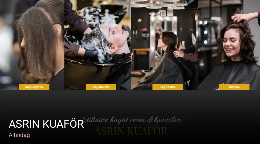 Altındağ Asrın Kuaför — Saç Bakımı, Keratin