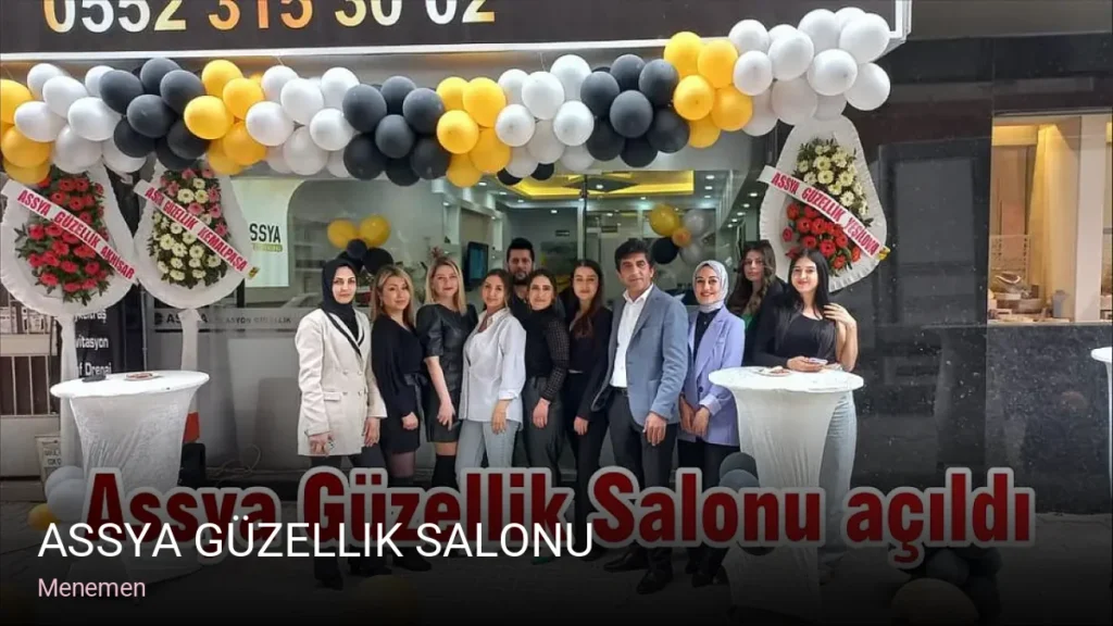Menemen Assya Güzellik Salonu — Manikür, Pedikür, Cilt Bakımı