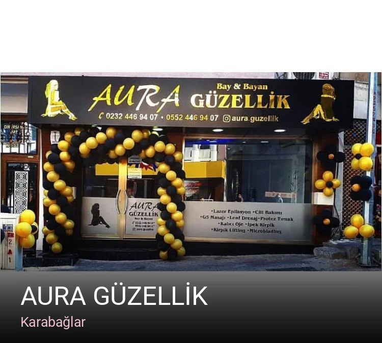 Karabağlar AURA GÜZELLİK — Manikür, Pedikür, Cilt Bakımı