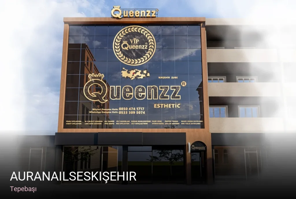 Tepebaşı AuraNailsEskişehir — Manikür, Pedikür, Protez Tırnak