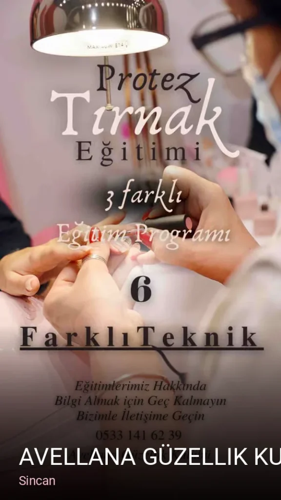 Sincan Avellana Güzellik Kulübü — Manikür, Pedikür, Cilt Bakımı