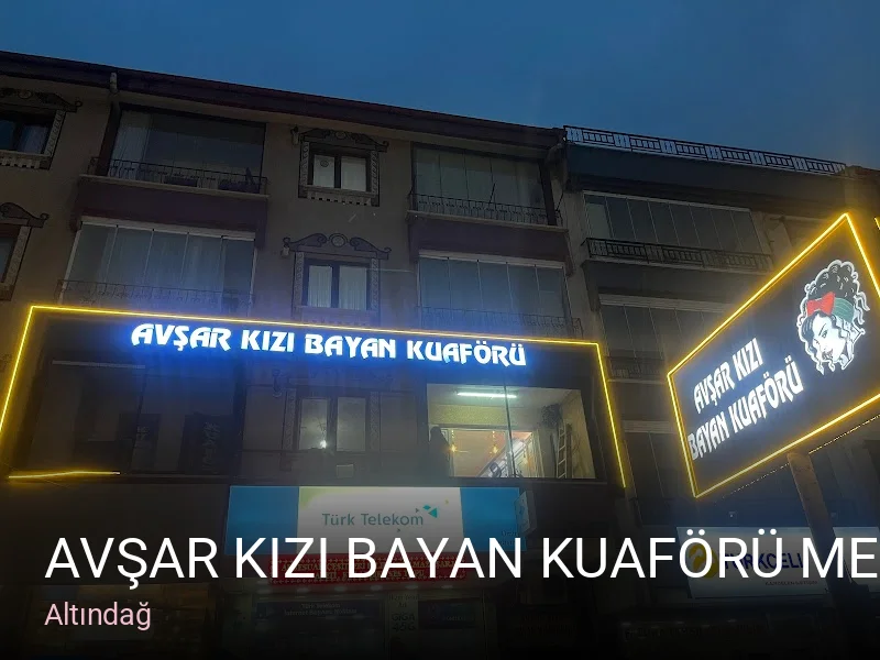 Altındağ Avşar kızı bayan kuaförü merkez alibey şube — Saç Bakımı, Keratin