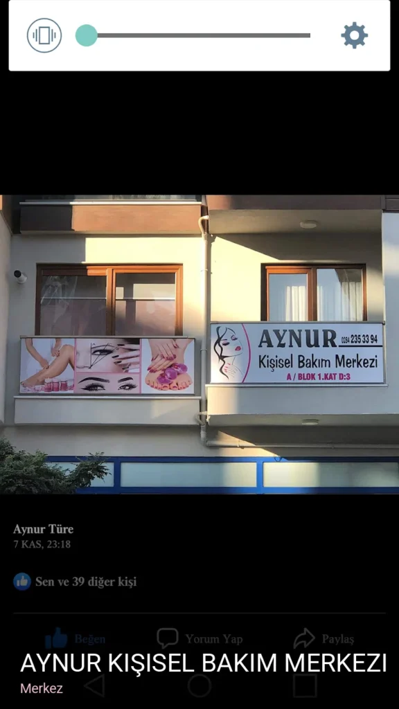 Merkez Aynur Kişisel Bakım Merkezi — Manikür, Pedikür, Cilt Bakımı
