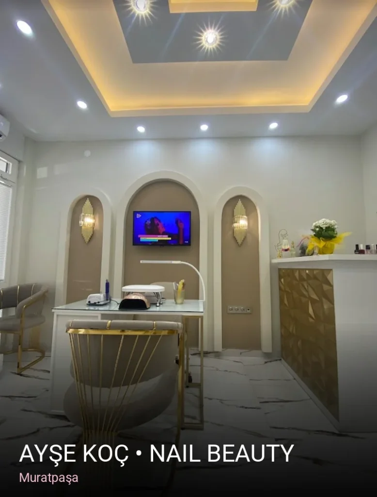 Muratpaşa AYŞE KOÇ • Nail Beauty — Manikür, Pedikür, Cilt Bakımı