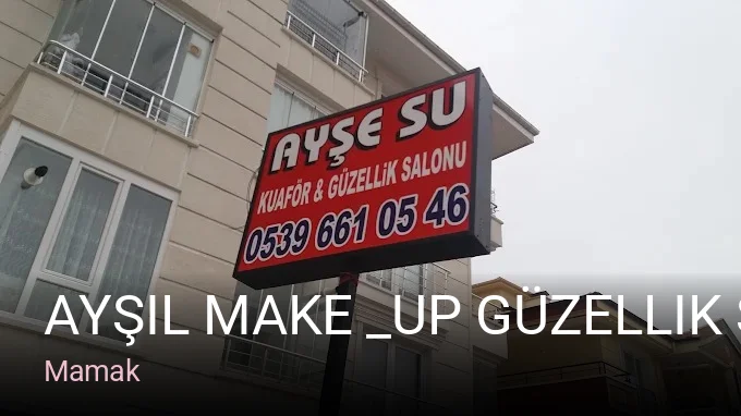 Mamak Ayşıl make _up güzellik salonu — Manikür, Pedikür, Cilt Bakımı