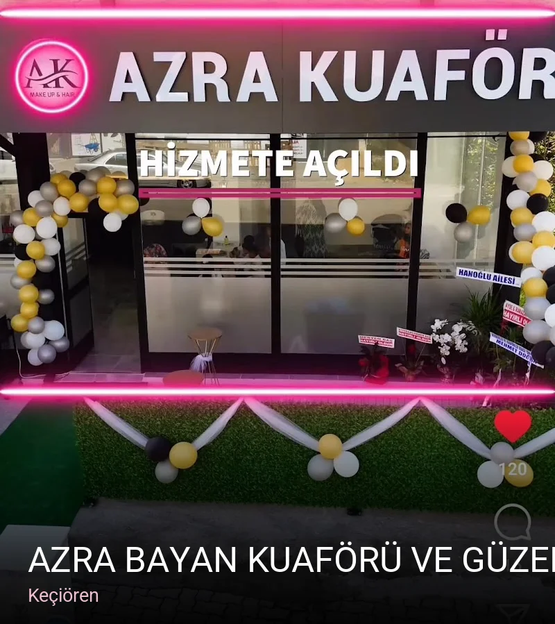 Keçiören Azra Bayan Kuaförü Ve Güzellik Salonu — Saç Bakımı, Keratin