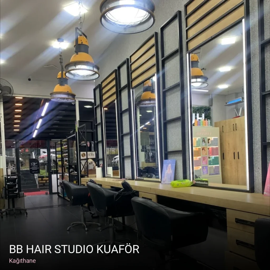 Kağıthane BB Hair Studio Kuaför — Saç Bakımı, Keratin, Manikür