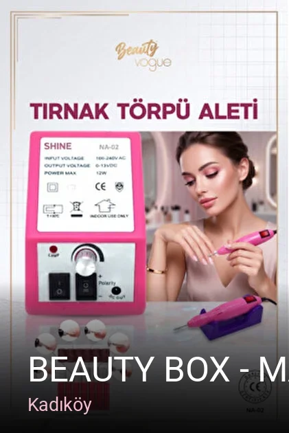 Kadıköy Beauty Box - Manikür Pedikür Salonu — Manikür, Pedikür, Protez Tırnak