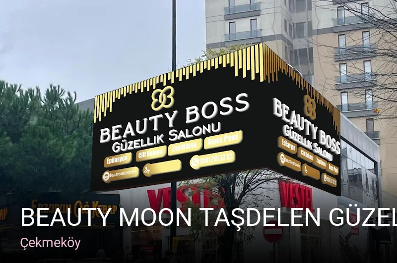 Çekmeköy Beauty Moon Taşdelen Güzellik Salonu — Manikür, Pedikür, Cilt Bakımı