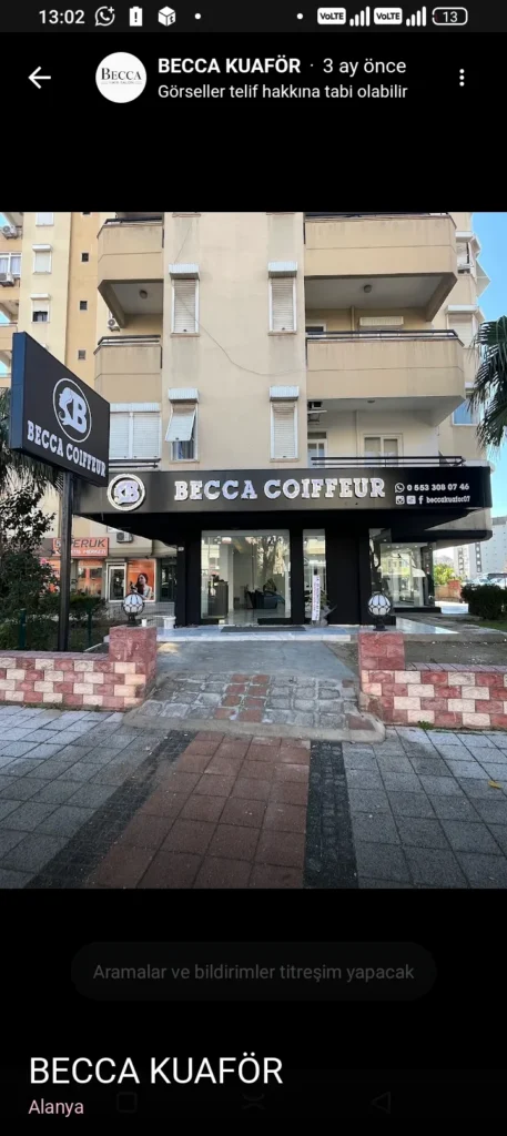 Alanya BECCA KUAFÖR — Saç Bakımı, Keratin