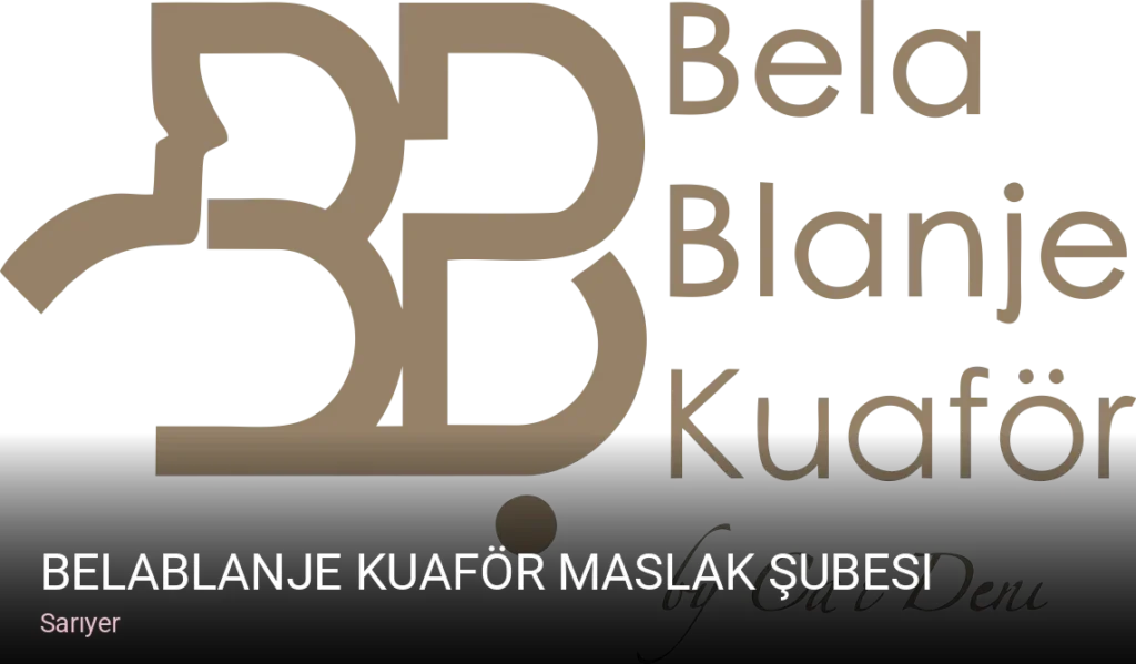 Sarıyer Belablanje Kuaför Maslak Şubesi — Manikür, Pedikür, Cilt Bakımı