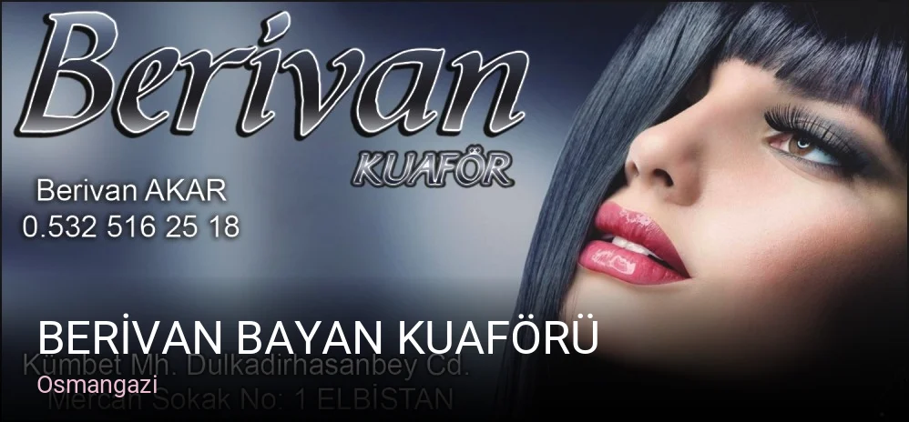 Osmangazi BERİVAN BAYAN KUAFÖRÜ — Manikür, Pedikür, Cilt Bakımı
