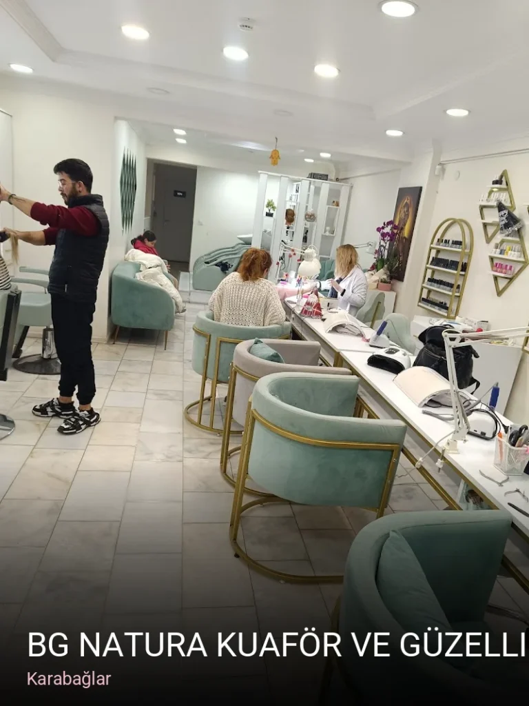 Karabağlar BG Natura Kuaför ve Güzellik Salonu — Manikür, Pedikür, Cilt Bakımı