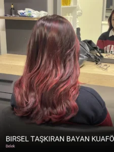 Belek Birsel taşkıran bayan kuaförü — Keratin