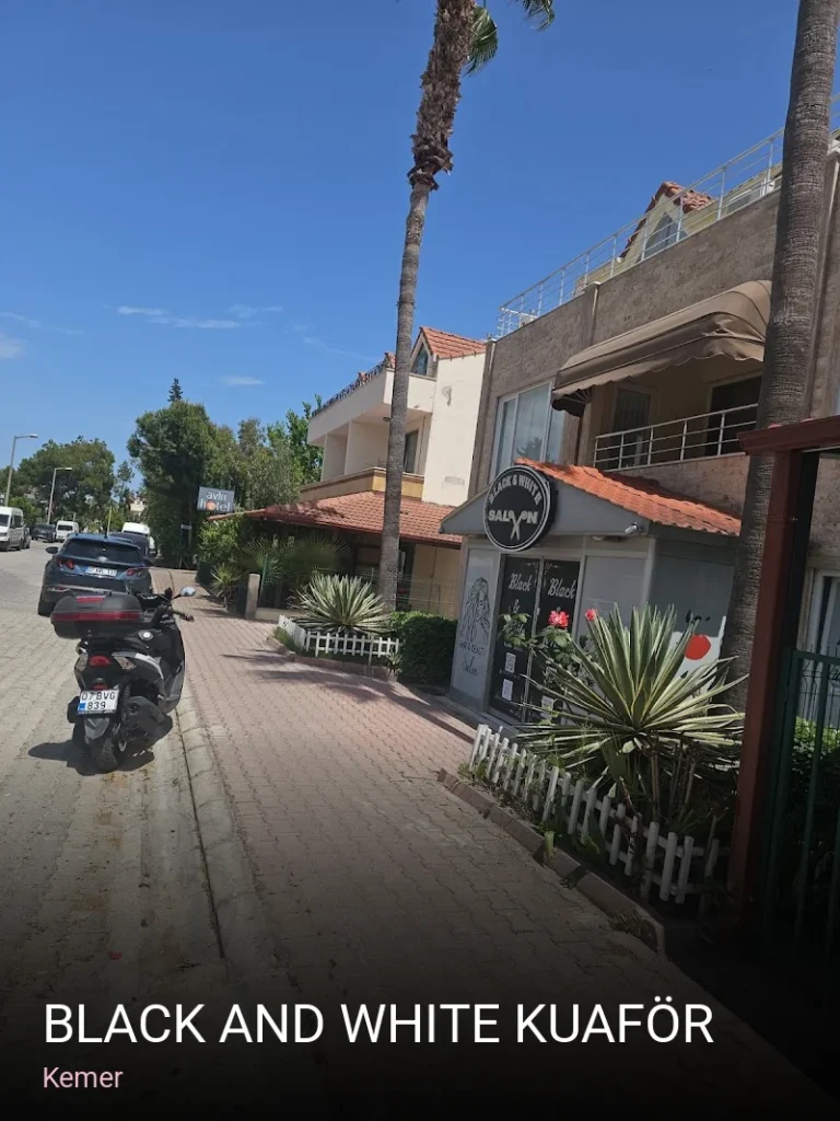 Kemer Black and White Kuaför — Manikür, Pedikür, Cilt Bakımı