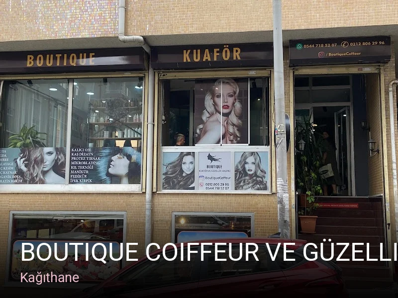 Kağıthane Boutique Coiffeur Ve Güzellik — Manikür, Pedikür, Cilt Bakımı
