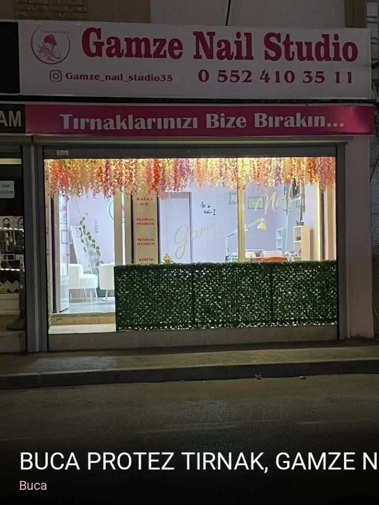 Buca Buca Protez Tırnak, Gamze Nail Studio — Manikür, Pedikür, Cilt Bakımı