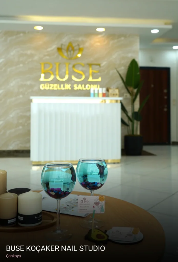 Çankaya Buse Koçaker Nail Studio — Manikür, Pedikür, Cilt Bakımı