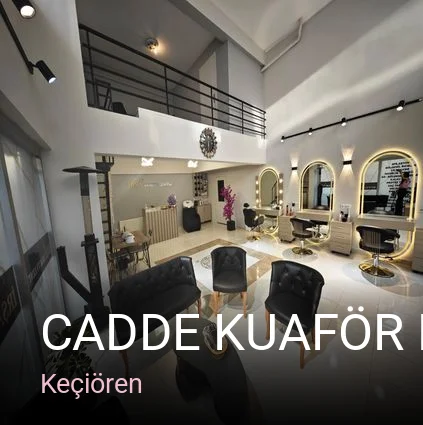 Keçiören Cadde Kuaför Keçiören — Saç Bakımı, Keratin