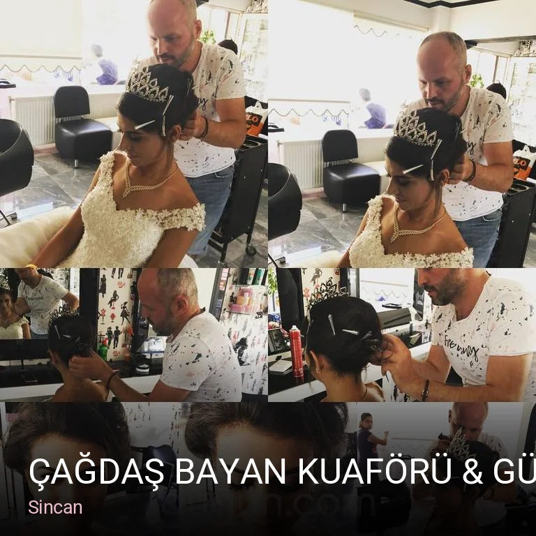 Sincan Çağdaş Bayan Kuaförü & Güzellik Salonu — Saç Bakımı, Keratin, Ağda