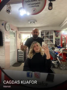 Mamak Cagdas Kuafor — Ağda