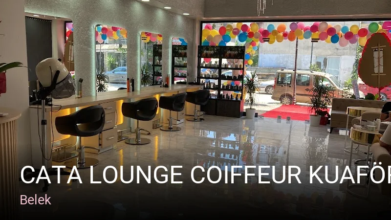 Belek Cata Lounge Coiffeur Kuaför ve Güzellik Salonu — Manikür, Pedikür, Cilt Bakımı