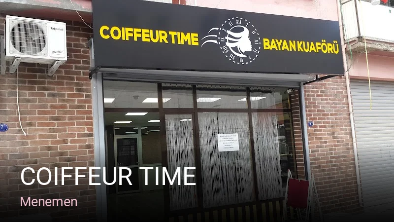 Menemen Coıffeur Time — Manikür, Pedikür, Cilt Bakımı