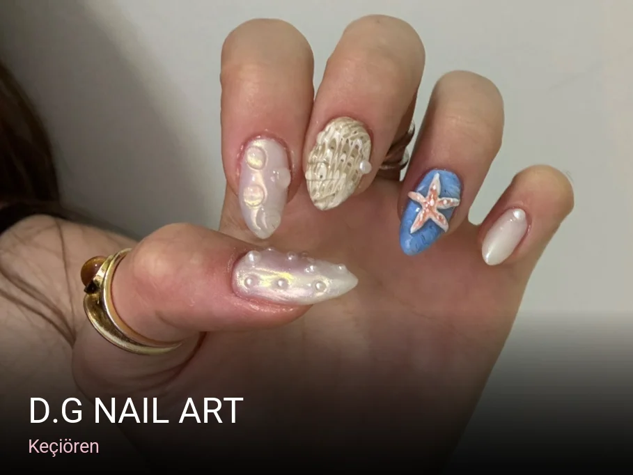 Keçiören D.G Nail Art — Manikür, Pedikür, Cilt Bakımı