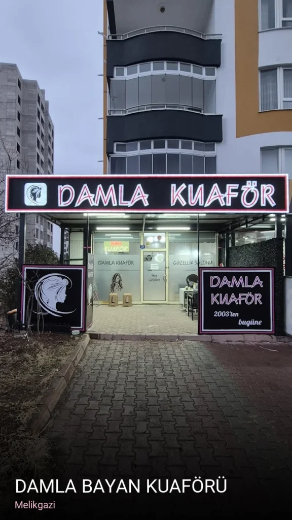 Melikgazi Damla Bayan Kuaförü — Saç Bakımı, Keratin