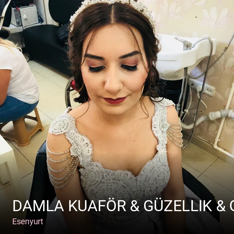 Esenyurt Damla Kuaför & Güzellik & Gelinlik — Manikür, Pedikür, Cilt Bakımı
