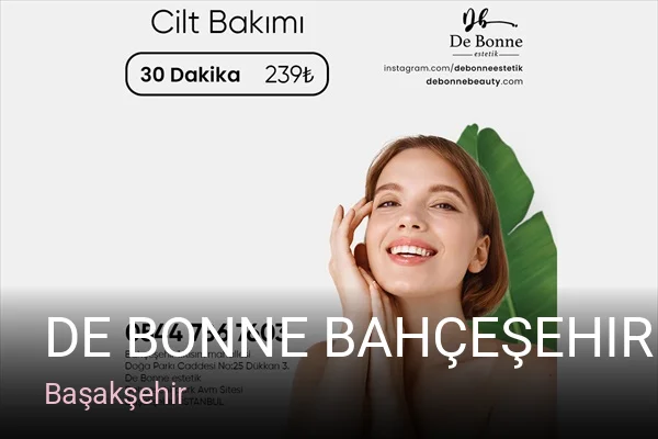 Başakşehir De Bonne Bahçeşehir Güzellik Salonu — Manikür, Pedikür, Cilt Bakımı