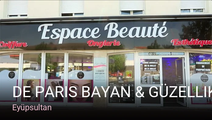 Eyüpsultan De Paris Bayan & Güzellik Salonu — Manikür, Pedikür, Cilt Bakımı