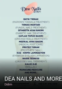 Didim Dea Nails and More — Pedikür