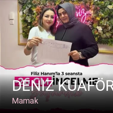 Mamak Deniz kuaför ve güzellik salonu — Manikür, Pedikür, Cilt Bakımı