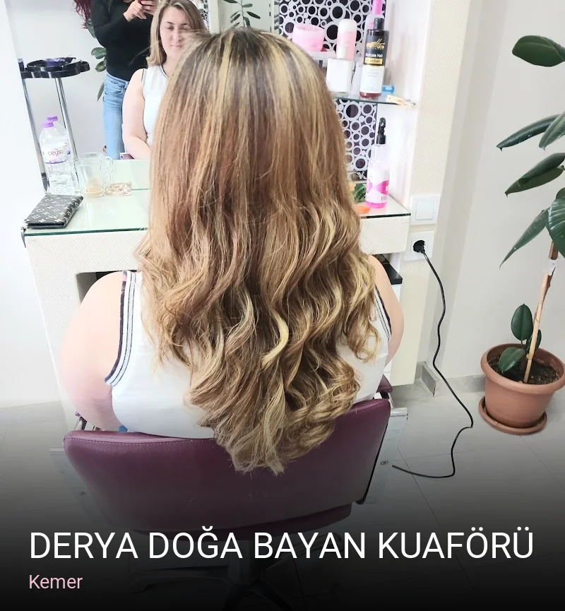 Kemer DERYA DOĞA BAYAN KUAFÖRÜ — Saç Bakımı, Keratin
