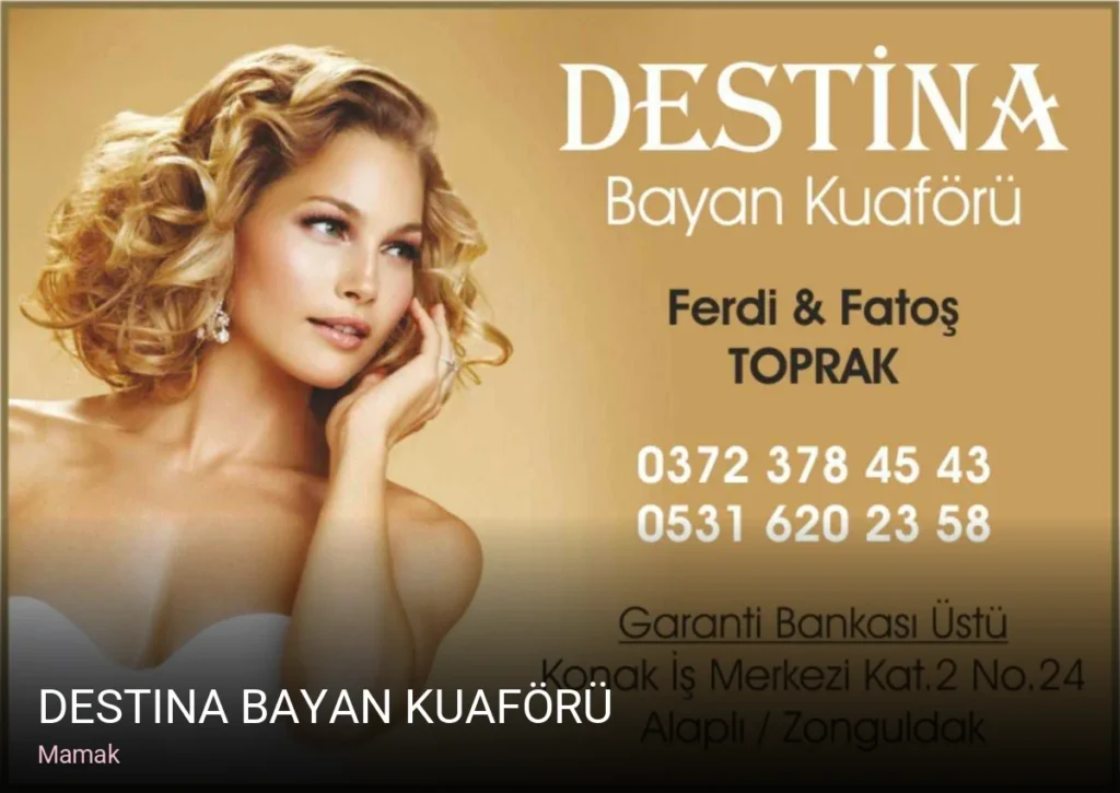 Mamak Destina Bayan Kuaförü — Saç Bakımı, Keratin, Manikür