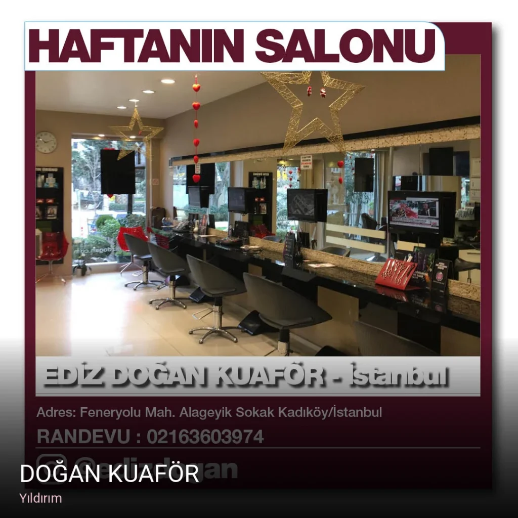 Yıldırım Doğan Kuaför — Saç Bakımı, Keratin